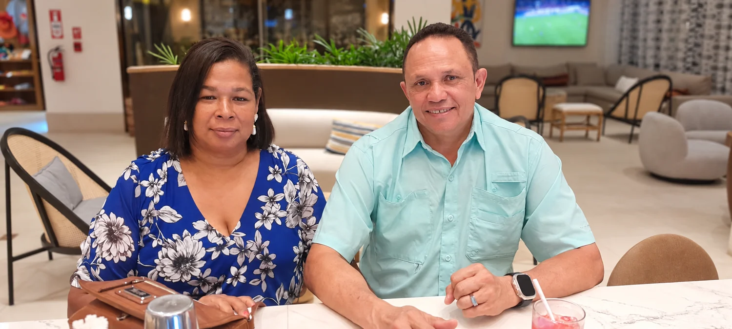Miguel Nuñez y Belkissa Tavarez