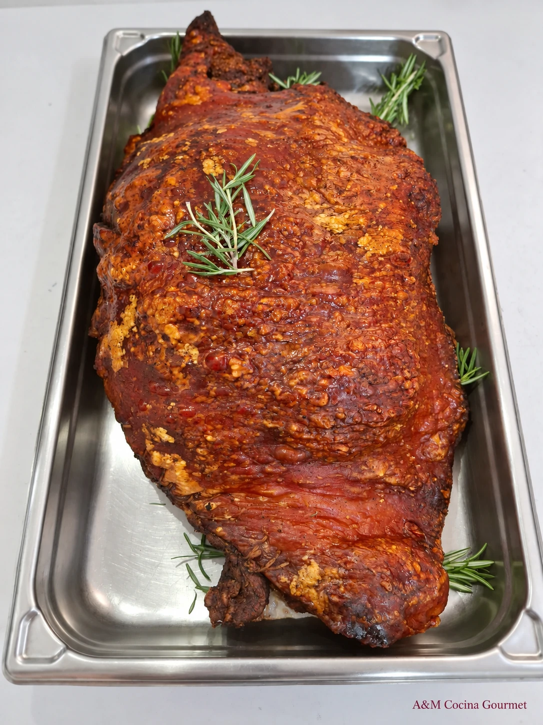El cerdo, con nuestro sello. · A&M Cocina Gourmet